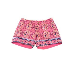 Lilly Pulitzer Callahan Shorts Tropical Bright Summer Color Fusion Rock House 00